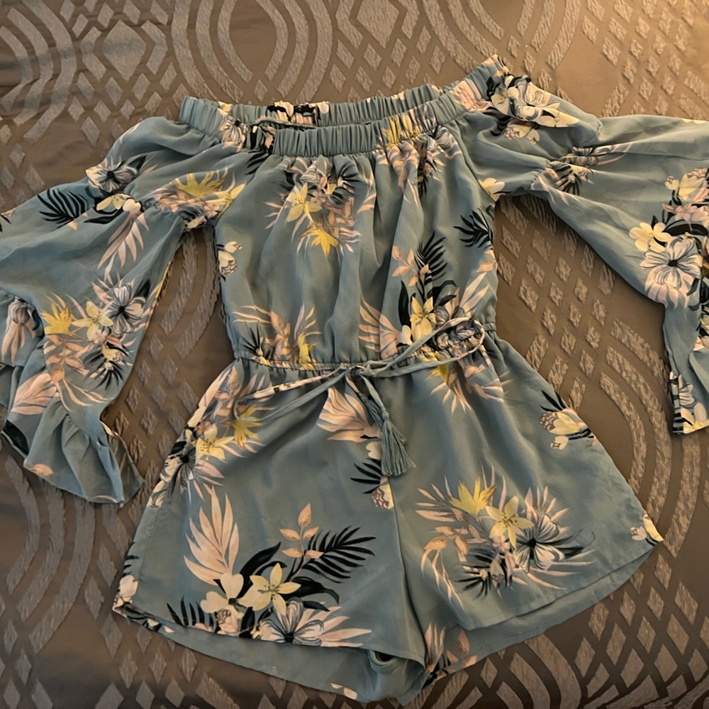 Used Floral Romper